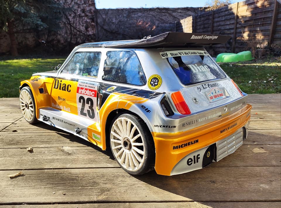 Kit resine RENAULT 5 TURBO MAXI, Touren 1/43 Rallye des GARRIGUES 1986 STARTER - Modélisme Kit resine RENAULT 5 TURBO MAXI, Touren 1/43 Rallye des GARRIGUES 1986 STARTER - Modélisme