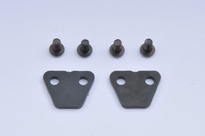 408001S - Chassis Downstop Steel Inserts