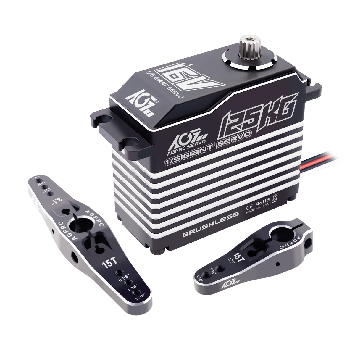 AGFRC - 1/5 Large scale 4S 16V 125KG 0.08Sec Brushless AGFRC - 1/5 Large scale 4S 16V 125KG 0.08Sec Brushless