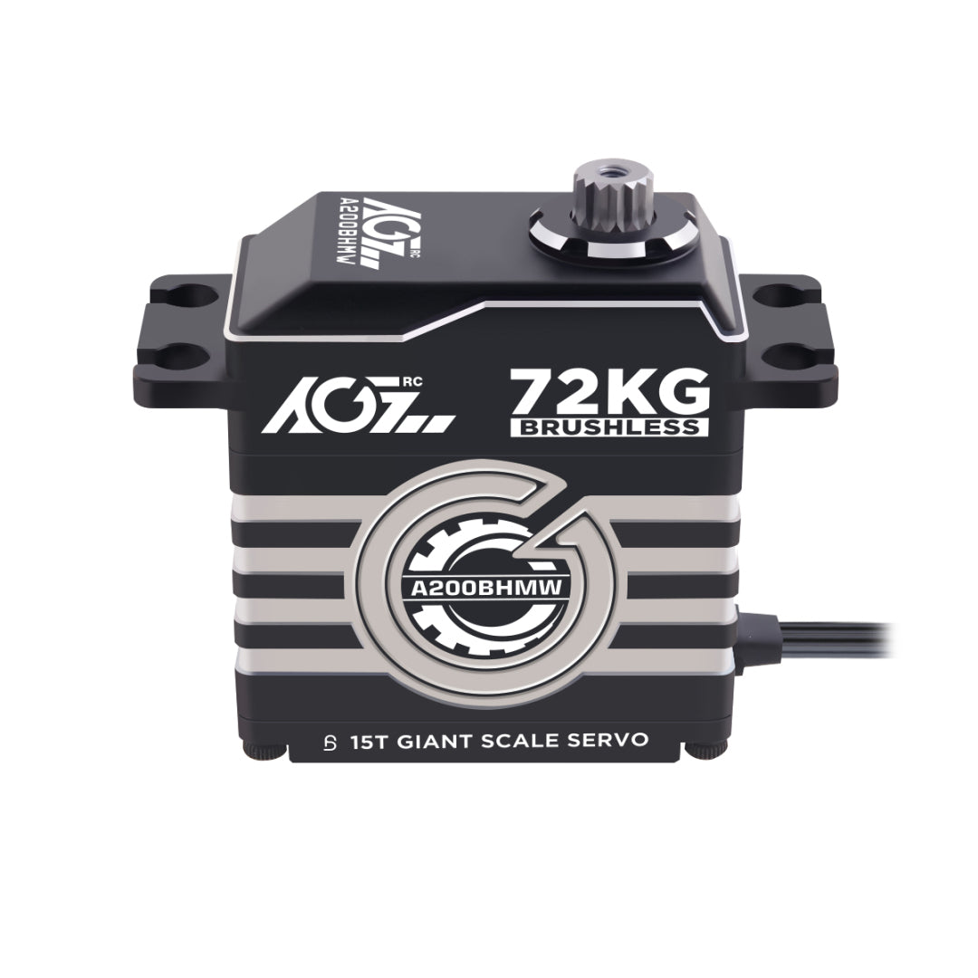 AGFRC - 78KG HV 0.082Sec High Speed Brushless Waterproof 1/5 Servo (A200BHMW)