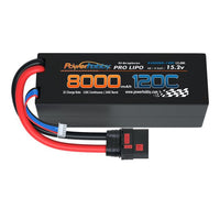 Powerhobby 4s 15.2V 8000MAH 120C HV + GRAPHENE Lipo Battery QS8 Plug 8AWG