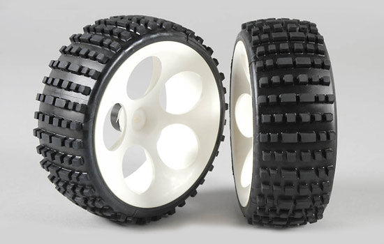 60215/05 - FG Buggy tires M narrow glued (2p)