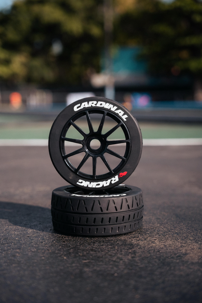Cardinal Racing Rally Xross V2 - RX Tires BLACK Rims