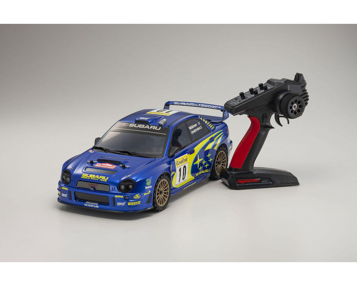 Kyosho Fazer Mk2 FZ02 2002 Subaru Impreza STI WRC 1 10 Electric RTR w Cardinal Racing