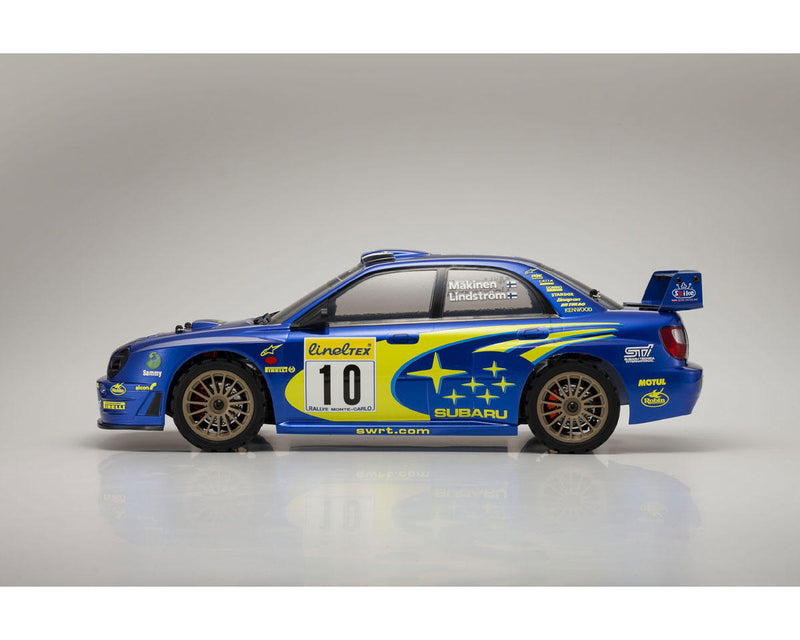 Kyosho Fazer Mk2 FZ02 2002 Subaru Impreza STI WRC 1/10 Electric RTR w/Syncro KT-231P+