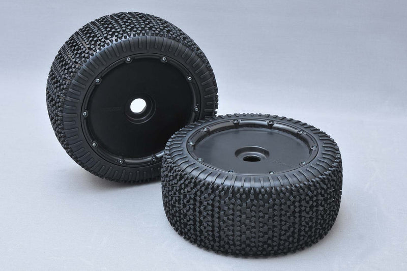 100251X - Tyre 190 mm Xross-Max Bite W5 White Spot + Black Wheel Assy