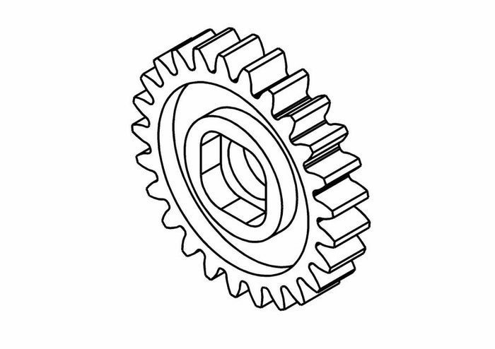 201408S - Clutch Bell Pinion Gear Z25 (Opt.)