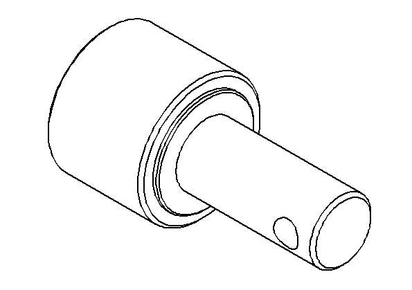 203001S - One Way Diff. Drive Shaft For Gear Side