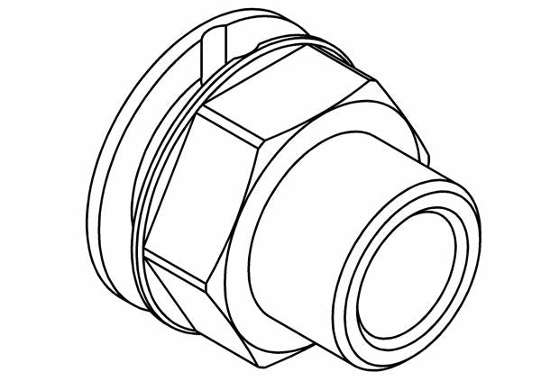 231003A - Wheel Drive Block 24mm +10mm Offset (opt.)