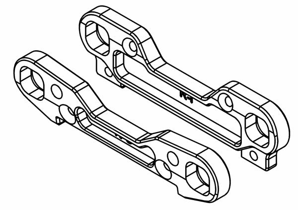 300303A - Rear Wishbone Holder Set Alloy (Opt.)