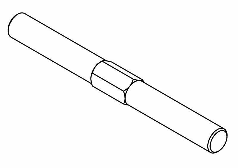 301201S - Steering Rodend Turnbuckle