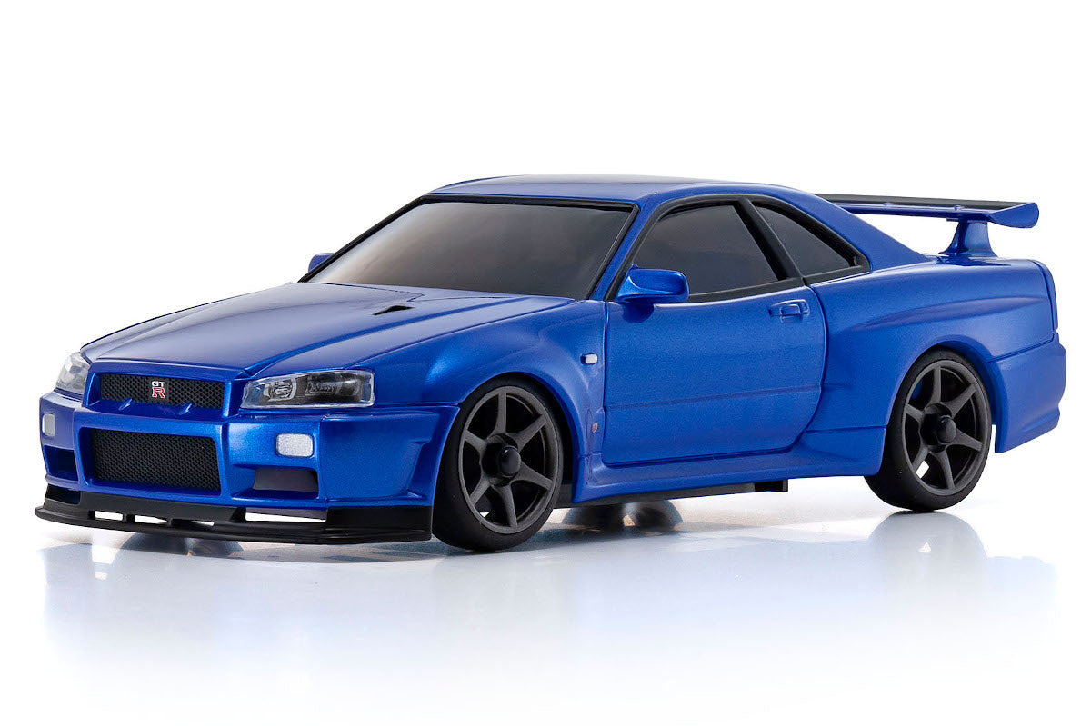 MINI-Z - AWD NISSAN SKYLINE GT-R R34 V. space Metallic Blue