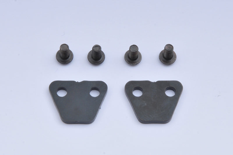 408001S - Chassis Downstop Steel Inserts