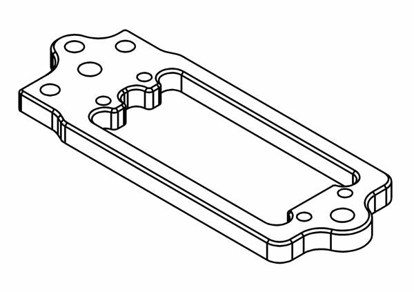 415303A - Brake Plate Alloy Servo Adapter (opt.)