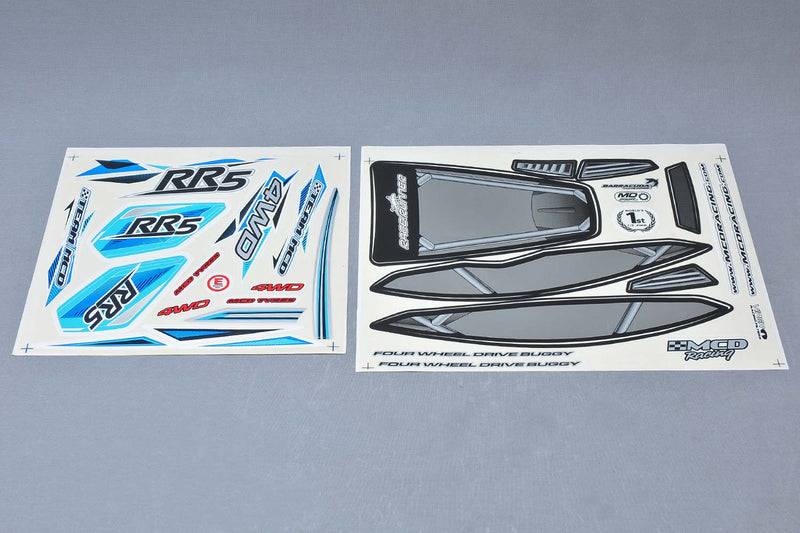 500202P - RR5 Body Shell Decal Set