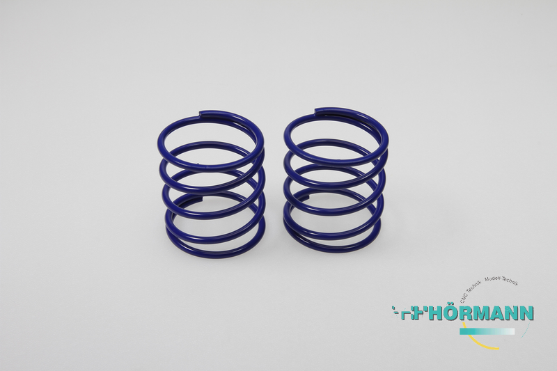 03/621 - Big-Bore shock absorber springs (ID = 33 mm, L = 42 mm) blue (2.4mm)