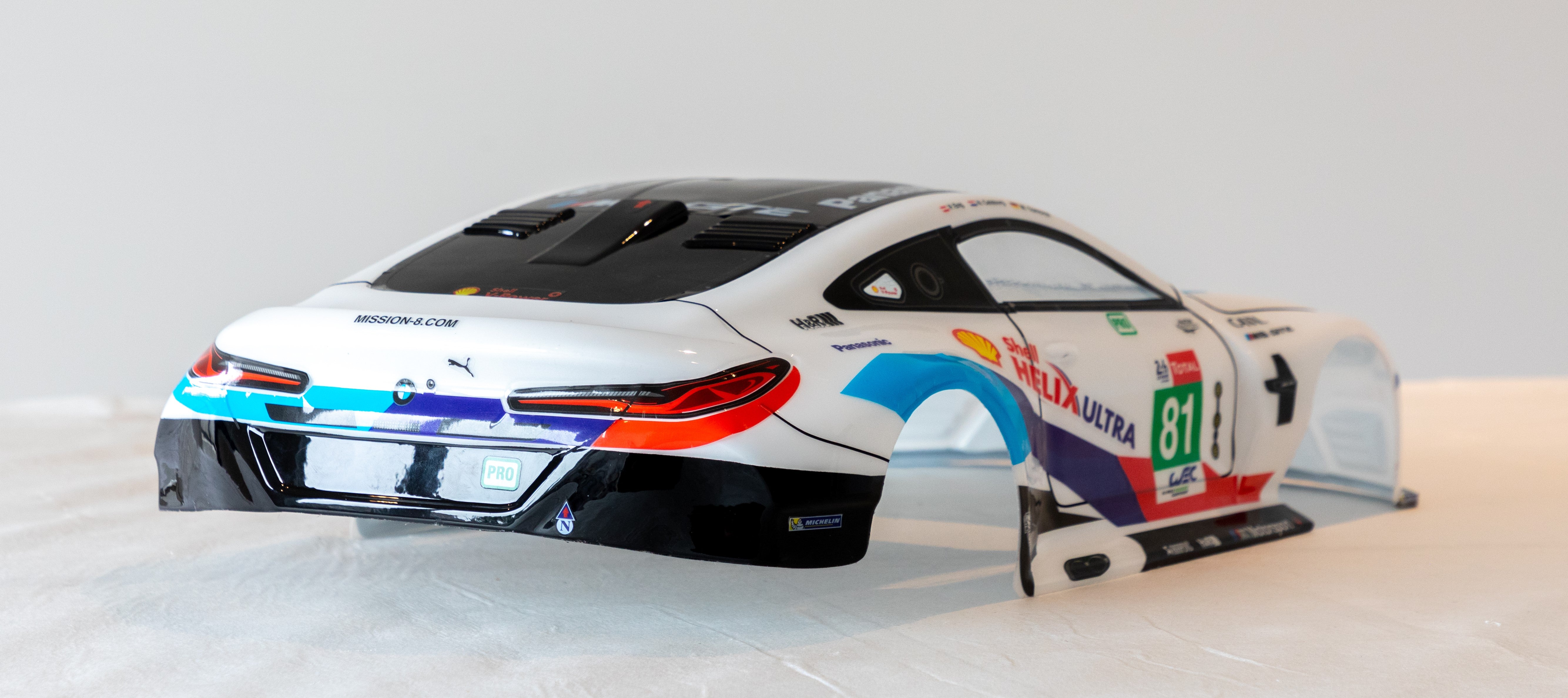 1/8 BMW M8 GTE (360mm wheelbase) – Cardinal Racing