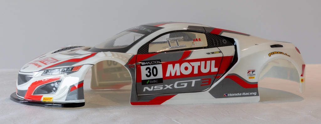 1/8 Honda NSX Motul Livery (360mm wheelbase) – Cardinal Racing