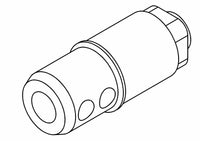910501S - 5 Series Electric Motor Shaft To X-snap