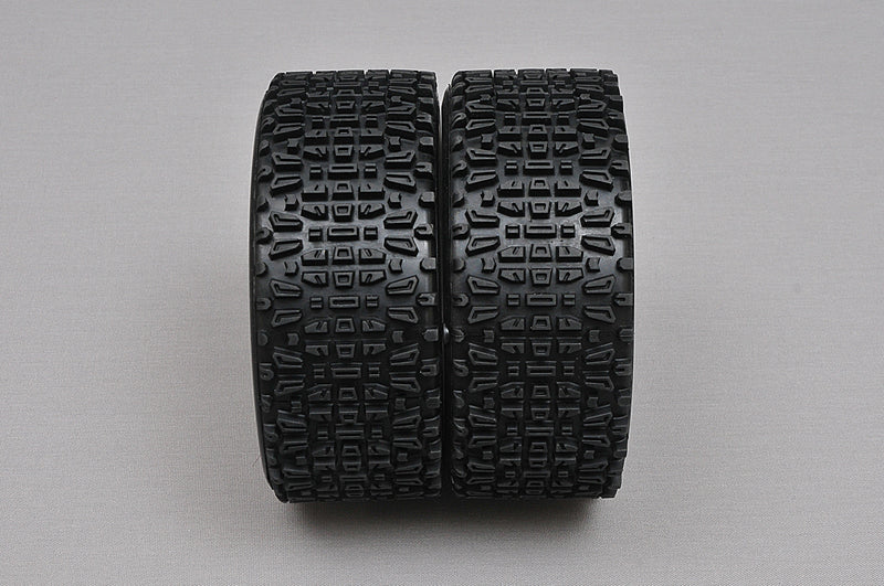 100235X - Tyre 160 mm Dirt-Xross Rally Blue Soft + Wheel