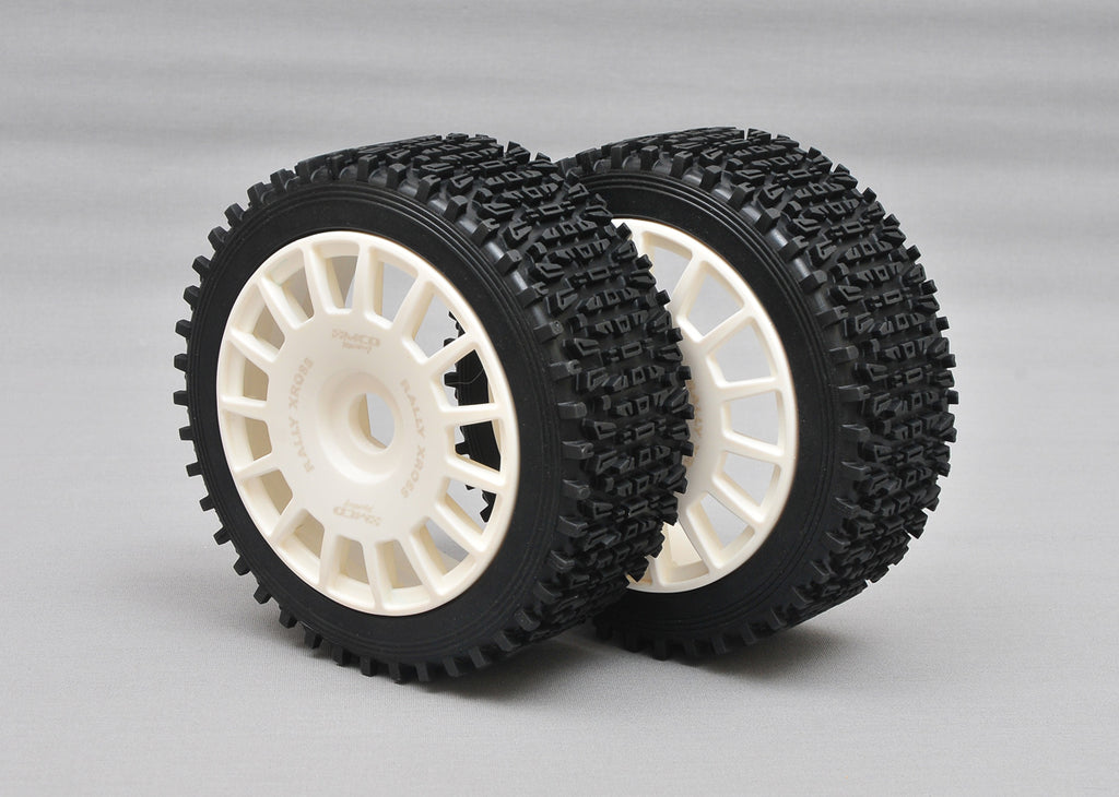 100235X - Tyre 160 mm Dirt-Xross Rally Blue Soft + Wheel – Cardinal Racing