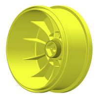 GH99Y - 1:6 BU-BIG - WHEEL 132mm Y Yellow - Fixing with 18mm Square - 1 Pair