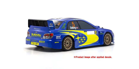 Kyosho - Fazer Mk2 FZ02 2006 Subaru Impreza WRC, Blue, 1/10 Electric 4WD