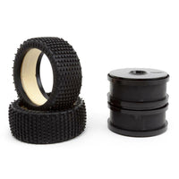 100204X - Tyre 180 Mm Micro Stud V2 Bs Lw + Wheel Black