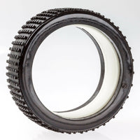 100206X - Tyre 180 mm Micro Stud V2 Blue Soft Lw + Wheel White