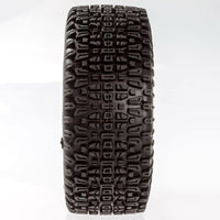 100214X - Tyre 180 mm Dirt-Xross Blue Medium + Wheels White