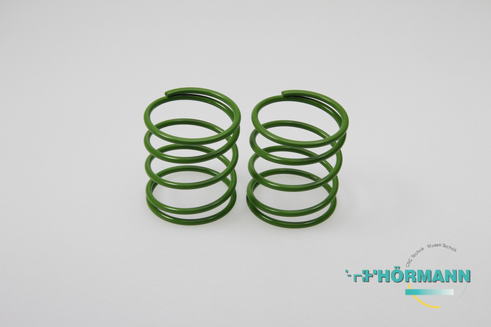 03/620 - Big-Bore shock absorber springs (ID = 33 mm, L = 42 mm) green (2.3mm)